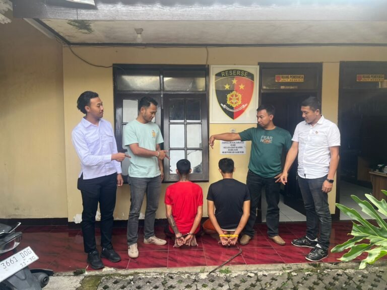 Polsek Tarogong Kidul Ungkap Kasus Pencurian Rumah Kosong, Dua Pelaku Diamankan