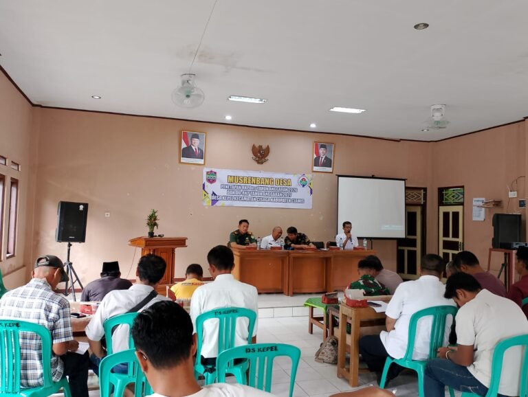 Polsek Cisaga Hadiri Musrenbang Desa Kepel, Wujud Dukungan Polri dalam Perencanaan Pembangunan Daerah yang Aman dan Partisipatif