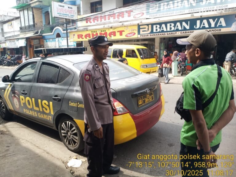 Polsek Samarang Sosialisasi Penyebaran Maklumat Kapolda Jabar Dalam Penanganan Premanisme, Balapan Liar dan Geng Motor