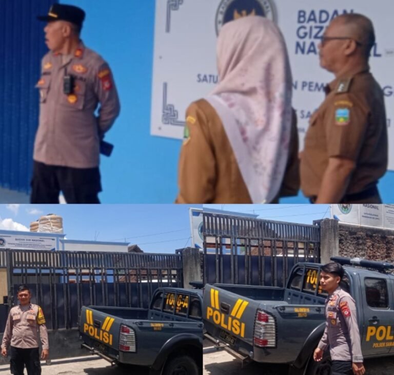 Kapolsek Samarang Monitoring Dapur Makanan Bergizi Gratis (MBG) di Kecamatan Samarang