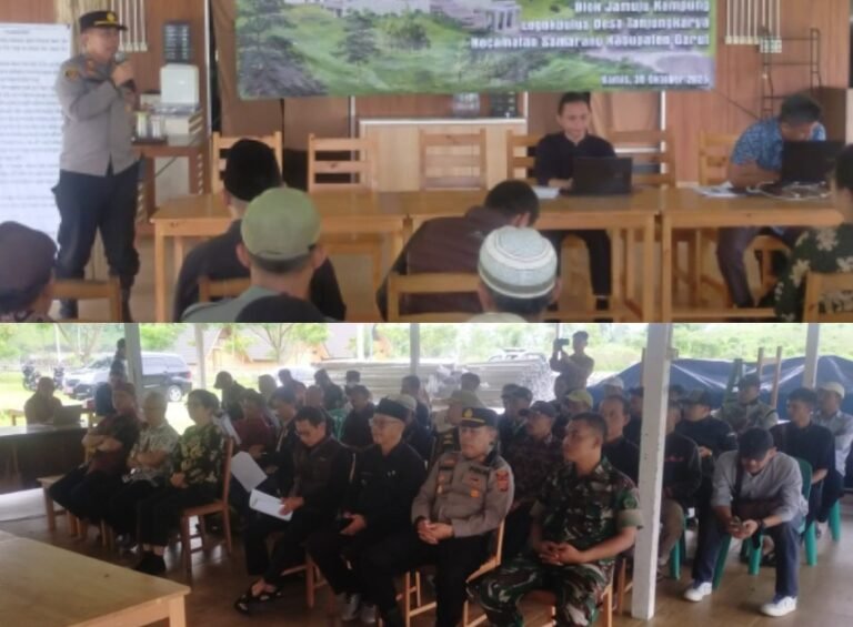 Kapolsek Samarang Hadiri Konsultasi Publik AMDAL Taman Budaya Cinta Alam Yayasan Jamuju Indah