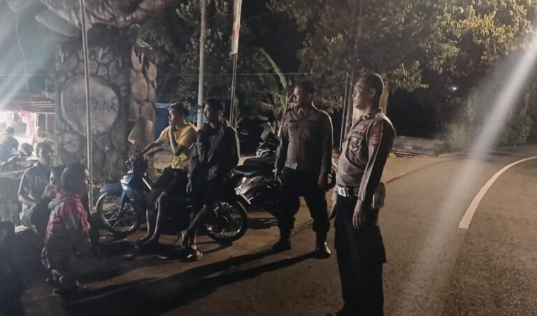 Jamin Keamanan Malam Hari, Polsek Ciamis Intensifkan Patroli KRYD Ciptakan Wilayah Bebas C3