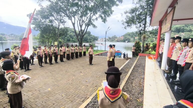 Saka Bhayangkara Polsek Panjalu Angkatan 15 Resmi Dikukuhkan, Wujud Sinergi Polri dalam Pembinaan Generasi Muda