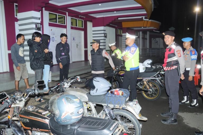 Cipta Kondisi Jaga Harkamtibmas, Polres Ciamis Gelar Patroli KRYD Skala Besar