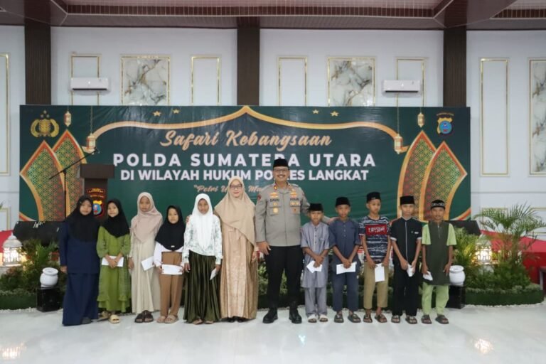 Safari Kebangsaan, Polda sumut di Wilayah Hukum Polres Langkat Ajak Masyarakat Perkuat Sinergi Jaga Kamtibmas