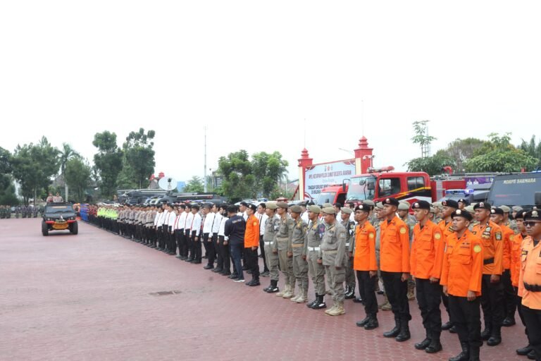 Apel Kesiapsiagaan Tanggap Darurat Bencana, Kapolda Sumut : Negara Harus Selalu Hadir Lindungi Rakyat