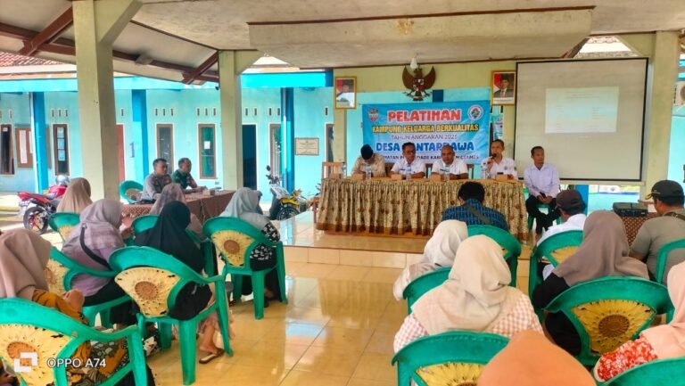 Polsek Lakbok Dukung Pelatihan Kampung Keluarga Berkualitas di Desa Bantardawa, Wujudkan Masyarakat Tangguh dan Harmonis