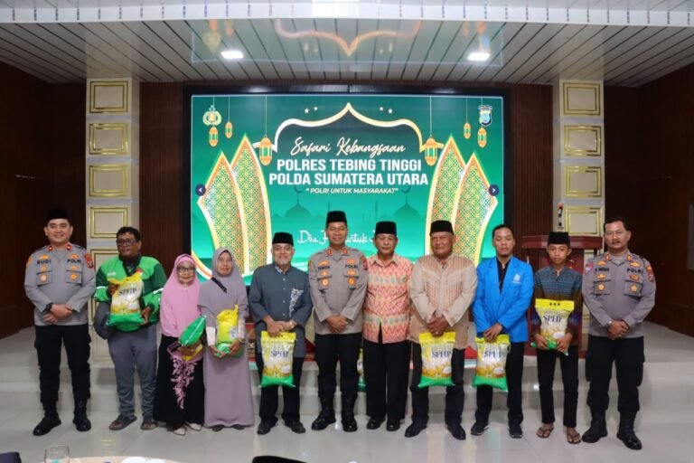 Doa Polri untuk Negeri, Polres Tebing Tinggi Rangkul Semua Elemen Masyarakat