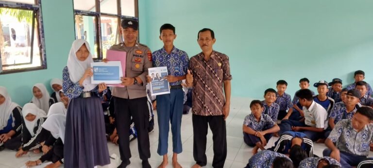 Polsek Banjarsari Dukung Sosialisasi SPMB SMA Taruna Kemala Bhayangkara, Wujud Kepedulian Polri terhadap Pendidikan Berkualitas dan Generasi Unggul