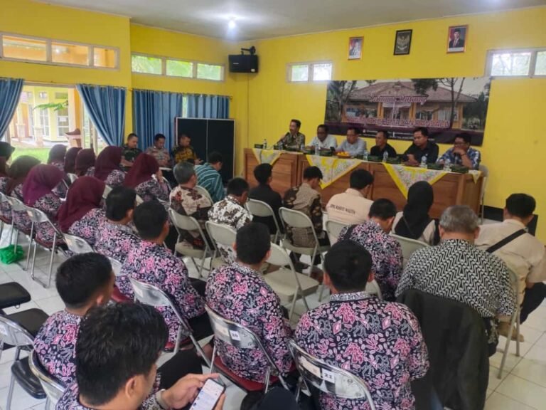 Polsek Panjalu Hadiri Monitoring Sertifikat Higienis dan Sanitasi MBG, Wujud Sinergi Polri Dukung Program Kesehatan Daerah