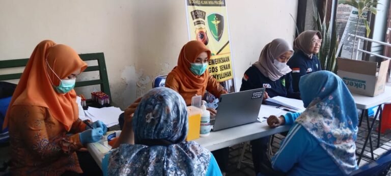 Polres Garut Gelar Pemeriksaan Kesehatan dan Senam Prolanis: Wujud Kepedulian Terhadap Anggota Penderita Hipertensi dan Diabetes