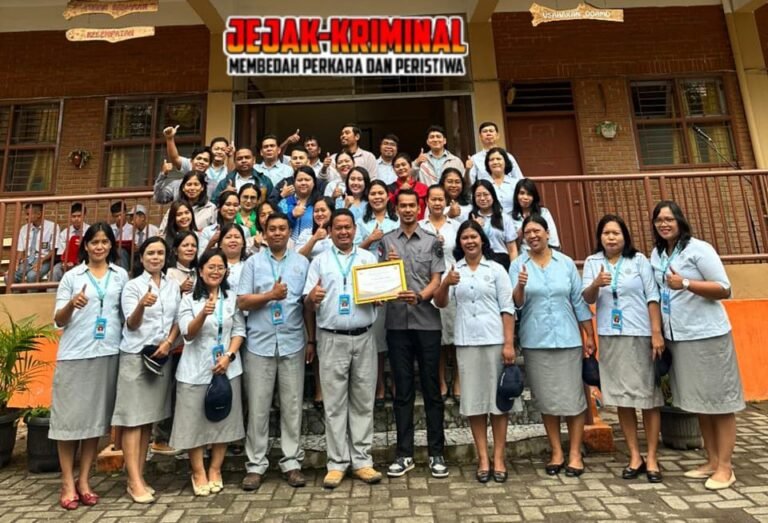 Densus 88 Satgaswil Sumut, Ajak Siswa SMA Katolik Kabanjahe Tanamkan Semangat Nasionalisme dan Tolak Paham Radikal