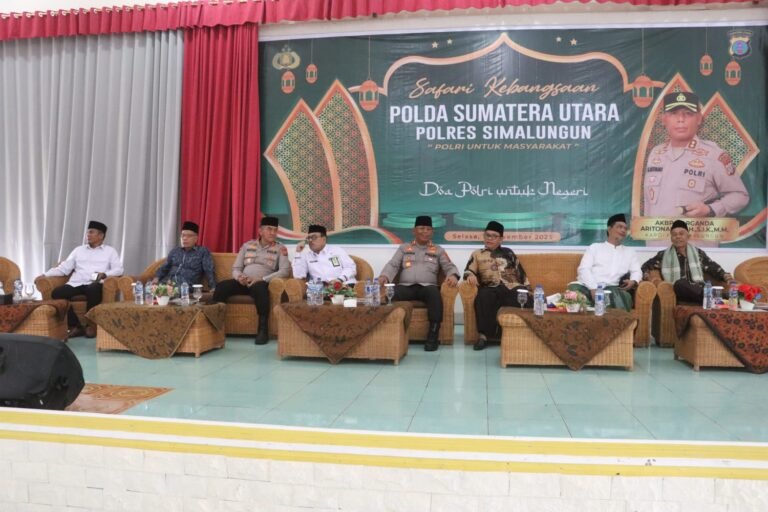 Doa, Kepedulian, dan Cinta Tanah Air dalam Safari Kebangsaan Polres Simalungun