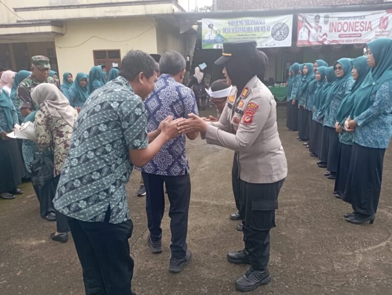 Peran Kepolisian dalam Mendukung Lomba Kampung Keluarga Berkualitas di Desa Sukanagara