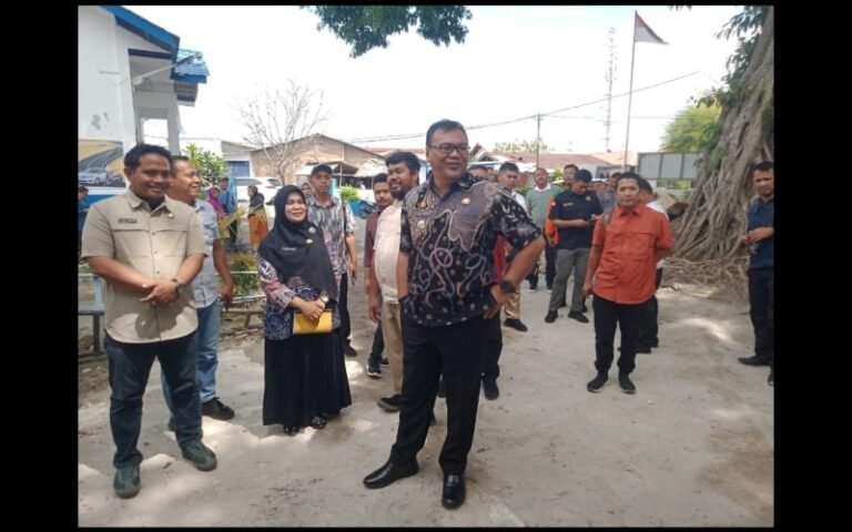 Bupati DS Tinjau Pembangunan, Dan Pelayanan Puskesmas Kecamatan Batang Kuis.