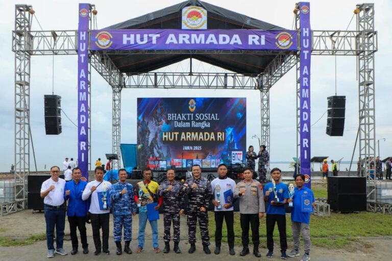 Wakapolda Sumut Hadiri Pembukaan KKRI, Bakes, dan Baksos HUT Armada RI ke-80 di Belawan