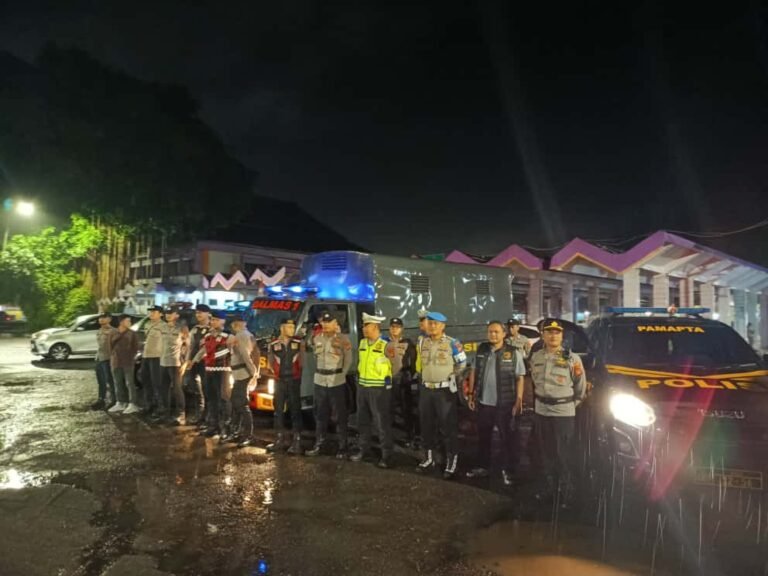 Peran Kepolisian Perkuat Cipta Kondisi di Ciamis Melalui Kegiatan Patroli