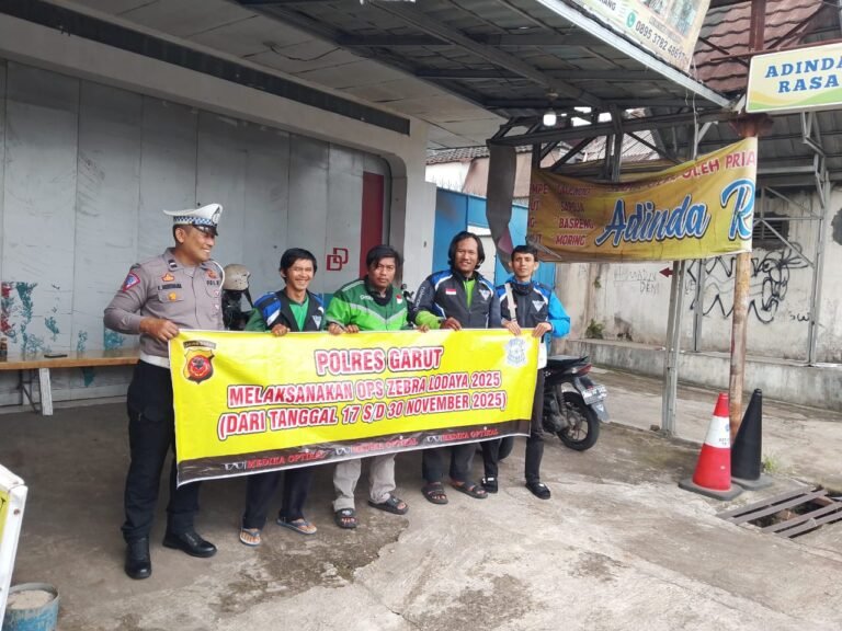 Unit Lantas Polsek Samarang Gelar Sosialisasi Ops Zebra Lodaya 2025 di Wilayah Hukum Samarang