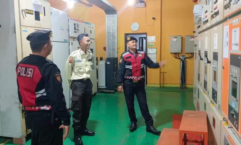 Sat Samapta Polres Ciamis Tingkatkan Patroli Biru di Objek Vital Demi Maksimalkan Keamanan Warga