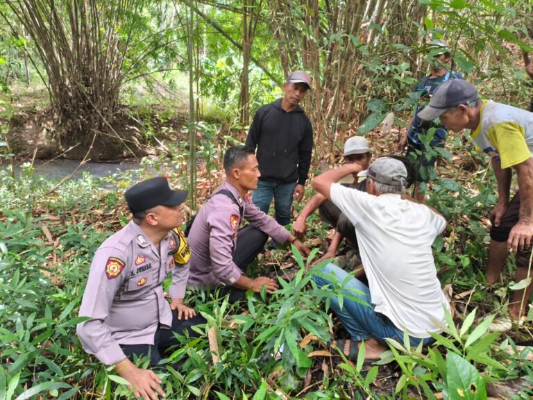 Polsek Pamarican Berhasil Temukan Remaja Diduga Hilang di Area Sungai Cikaradak, Bentuk Komitmen Respons Cepat Aparat