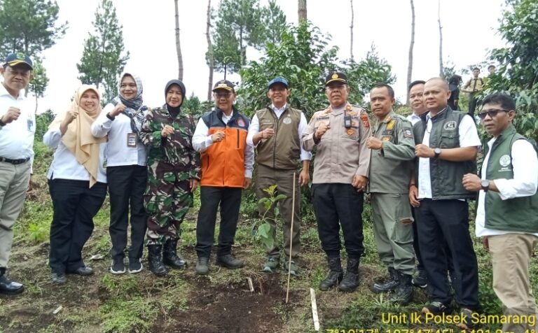 Polsek Samarang Wakili Polres Garut Hadiri Kunker Menteri Kehutanan RI, dan Inauguration Pilot Bioethanol Aren Kamojang