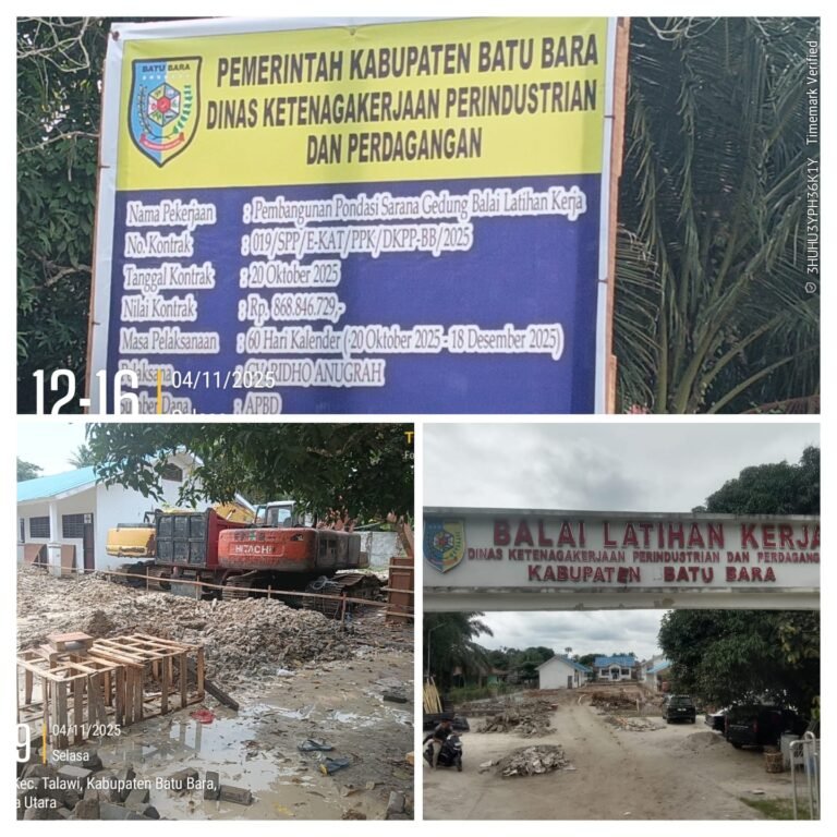 LRKRI Turun Tangan! Temuan Serius di Proyek BLK Desa Petatal Ada Apa Dengan Proyek Bernilai Rp 868 Juta Ini?