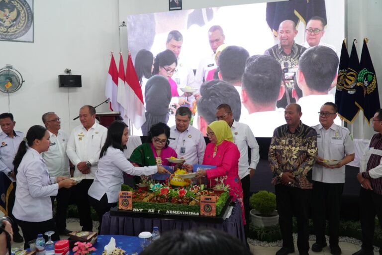 Rutan Kelas I Medan Turut Sukseskan Peringatan Hari Bakti Ke-1 Kementerian Imigrasi dan Pemasyarakatan