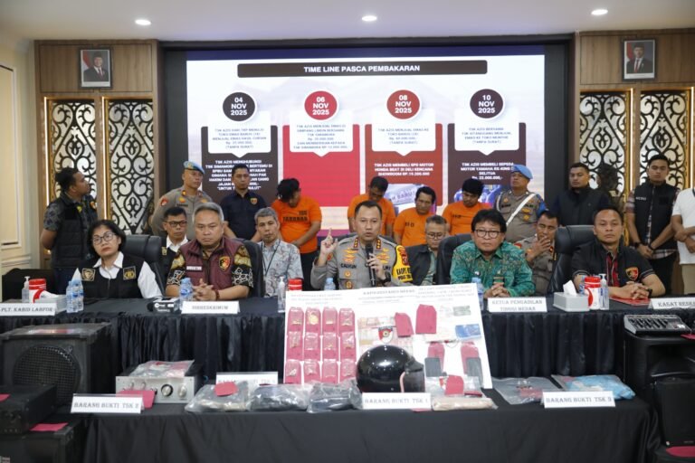 Empat Orang Mantan Sopir Tersangka Terkait Kasus Pembakaran Rumah