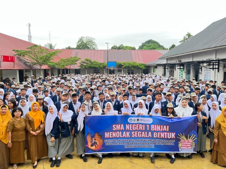 Densus 88 dan Disdik Sumut Deklarasi Serentak di 207 Sekolah Binjai-Langkat : Lawan Radikalisme, Bullying, dan Intoleransi