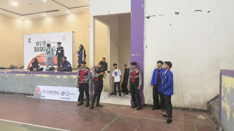 Polres Ciamis Perketat Pengamanan Sport Festival Championship Basketball 2025 di GGT dengan Pendekatan Humanis