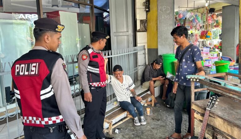 Sat Samapta Polres Ciamis Gelar Patroli Biru, Perkuat Pencegahan Premanisme dan Gangguan Kamtibmas