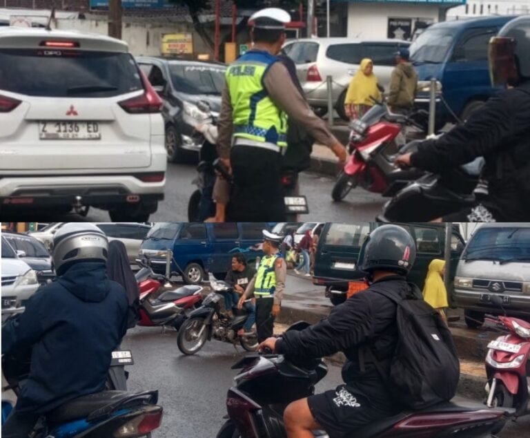 Polsek Samarang Lakukan Pengaturan Lalu Lintas Di Jam Rawan Sore Hari
