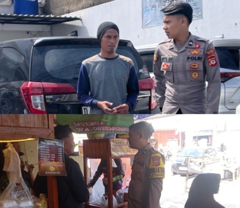 Polsek Samarang Gelar Apel Gabungan dan Patroli Cipta Kondisi Di Wilayah Samarang