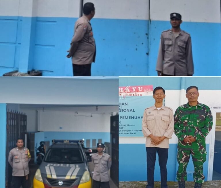 Polsek Samarang Giat Monitoring Dapur (MBG) Makanan Bergizi Gratis Di Wilayah Kec Samarangg