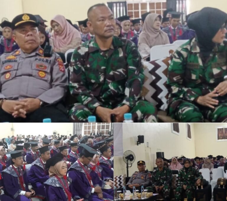Kapolsek Samarang Hadiri Sidang Senat Terbuka Wisuda Sarjana STIT Qurota A’yun Garut