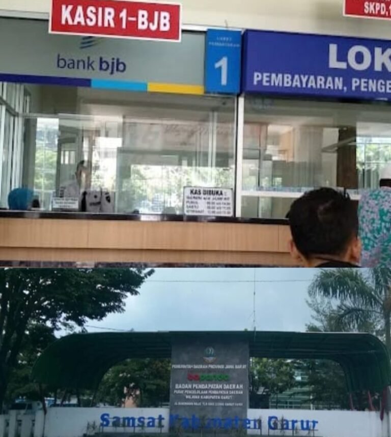 POLANTAS MENYAPA MASYARAKAT DI KANTOR SAMSAT GARUT