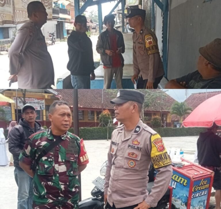 Giat Apel Dan Patroli Gabungan Dalam Rangka Cipta Kondisi Di Wilayah Hukum Polsek Samarang