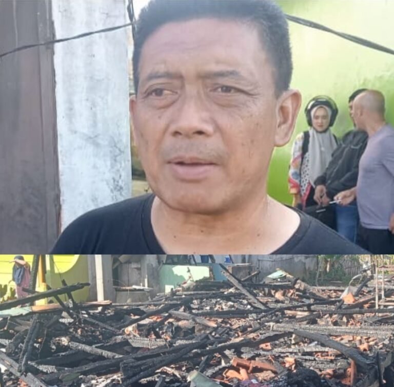 Kebakaran Rumah Warga.Desa Cilawu RT 01/RW 08, Kerugian Ditaksir Mencapai Rp70 Juta
