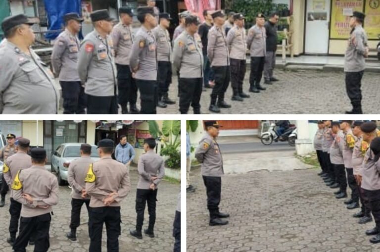 Giat Apel Siaga 1 Personel Polsek SamaragDalam Rangka Peringatan Hari ACAB Sedunia