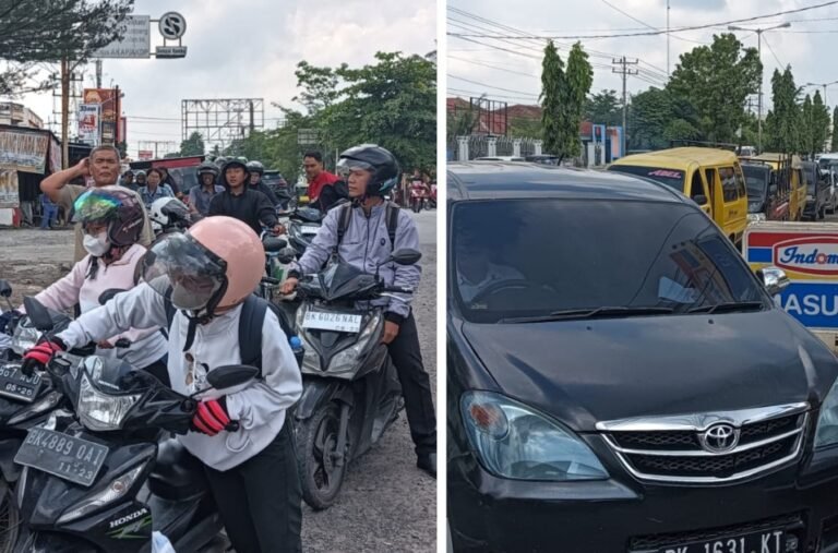 Kelangkaan BBM di SPBU Sebabkan Pengendara Roda Dua & Empat Antri Mengular