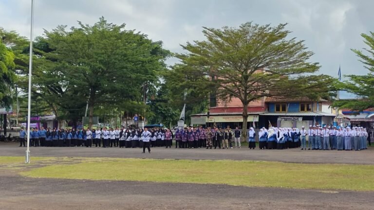 Polsek Kawali Polres Ciamis Ikuti Upacara 6 Peringatan HBN di Tingkat Kecamatan