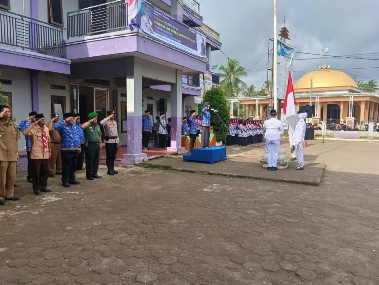 Kapolsek Cihaurbeuti Polres Ciamis Ikuti Upacara 6 Peringatan HBN di Tingkat Kecamatan