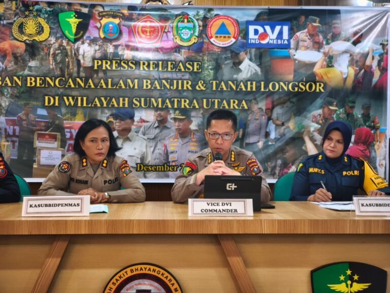 Tim DVI Polda Sumut Berhasil Identifikasi 290 Korban di Sumatera Utara, Operasi Dilanjutkan Hingga Akhir