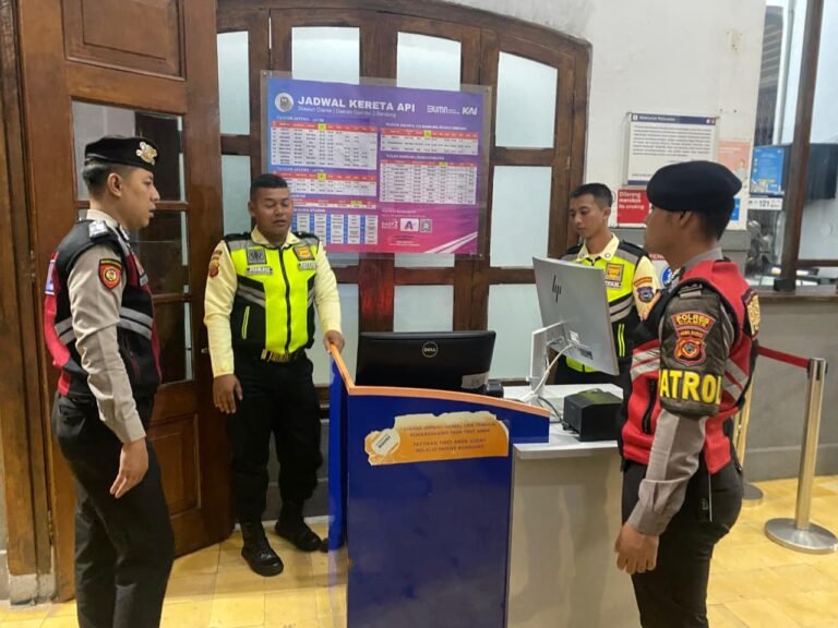 Polres Ciamis Tingkatkan Patroli Biru di Objek Vital, Wujud Kehadiran Polisi Jaga Keamanan Malam Hari