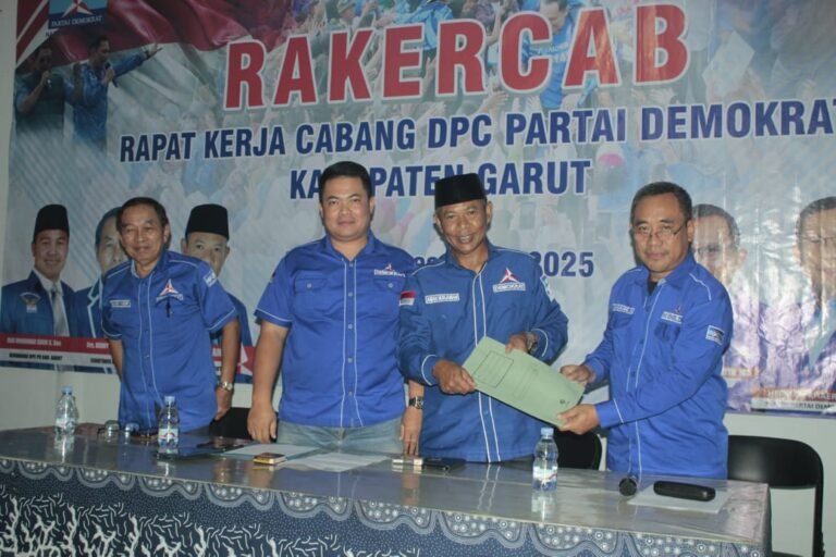 Akhir Tahun 2025, DPC Partai Demokrat Garut Gelar Rakercab dan Rumuskan Agenda Strategis 2026