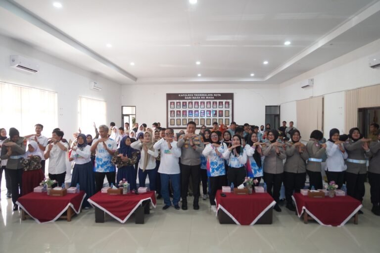 Kapolres Tasikmalaya Kota Terima Kunjungan Silaturahmi Siswa Difabel