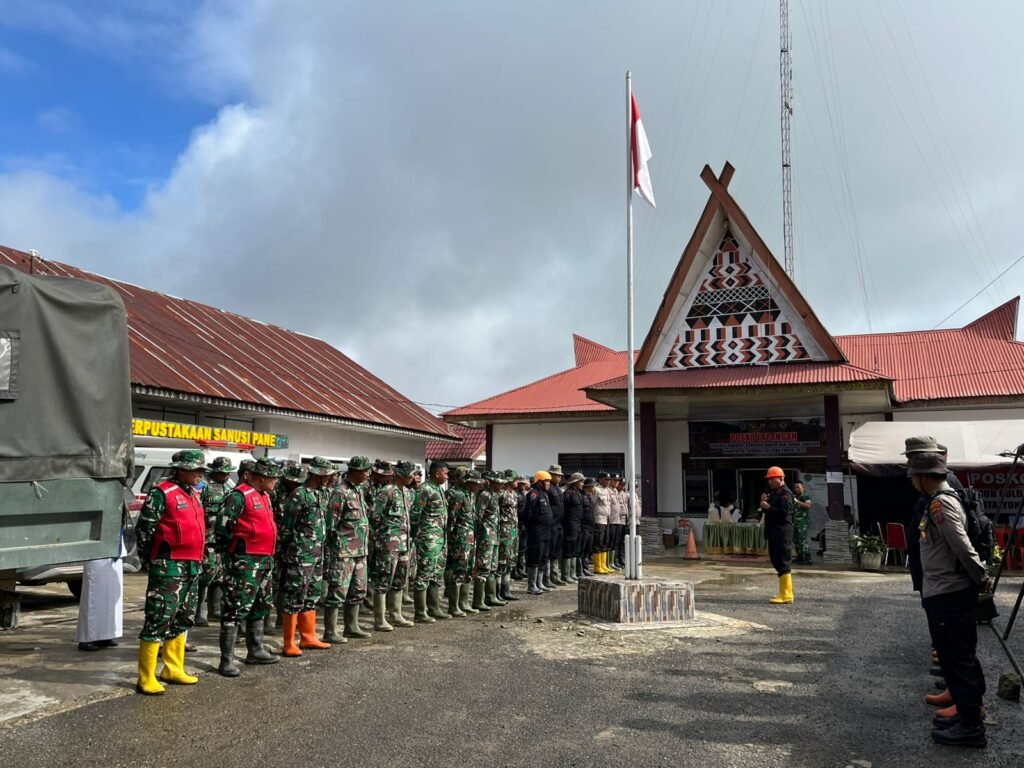 Jalan Kampung Baru Sipirok Kembali Terbuka, Respons Cepat Brimob Cegah Lumpuhnya Mobilitas Warga