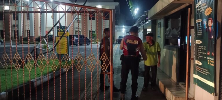 Polres Ciamis Tingkatkan Patroli Biru di Objek Vital, Wujudkan Rasa Aman bagi Masyarakat