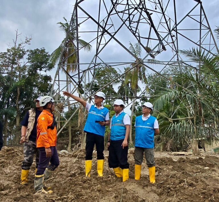 PLN Terus Kebut Siang Malam Perbaiki Jalur Listrik Langsa-Pangkalan Brandan, Penopang Pemulihan Kelistrikan Aceh