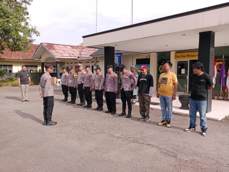 Polsek Banjarsari Kerahkan Personel Antisipasi Peringatan Hari ACAB di Banjaranyar dan Banjarsari